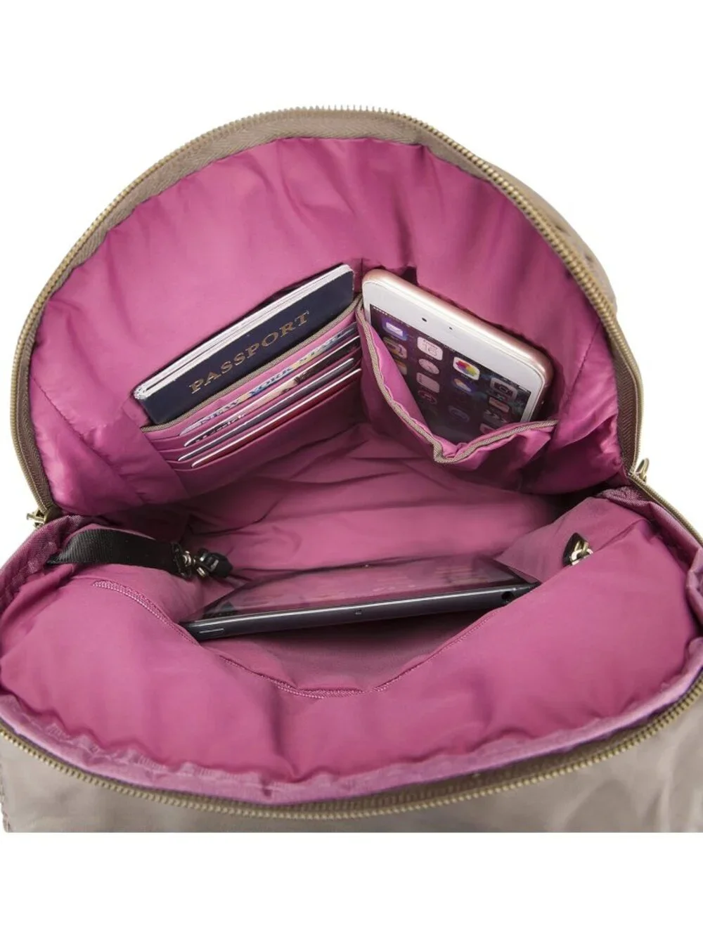Travelon Anti-Theft Signature Slim Backpack - 11